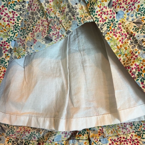 the oaks apparel baby girls 6m floral button back collared dress NWOT - Picture 3 of 5